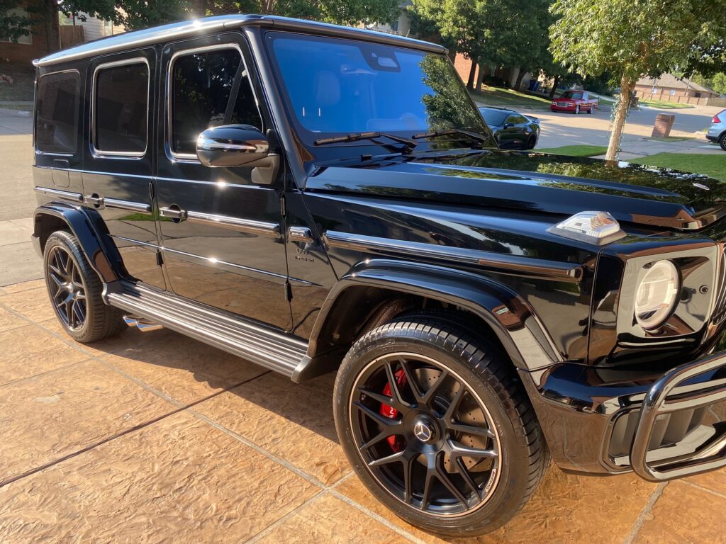 Mercedes Benz G Wagon premium mobile auto detailing service in Plano Texas